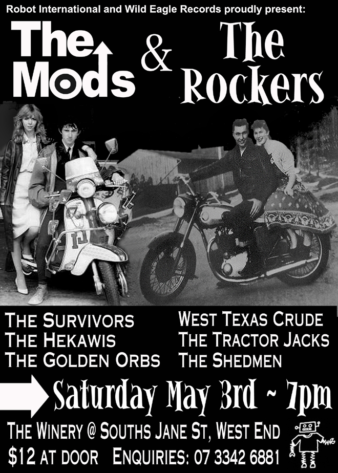 mods and rockers. A Toast: quot;To the Modsquot;.