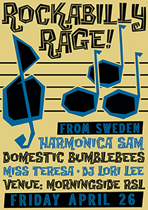 Swedish Rockabilly Rage April 2013